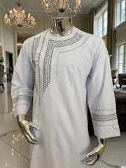 Small Traditional Afghan Men’s Parahan Tunban Hand Embroidered