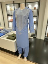 Sky Blue Parahan Tumban Set