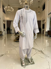 Small Traditional Afghan Men’s Parahan Tunban Hand Embroidered