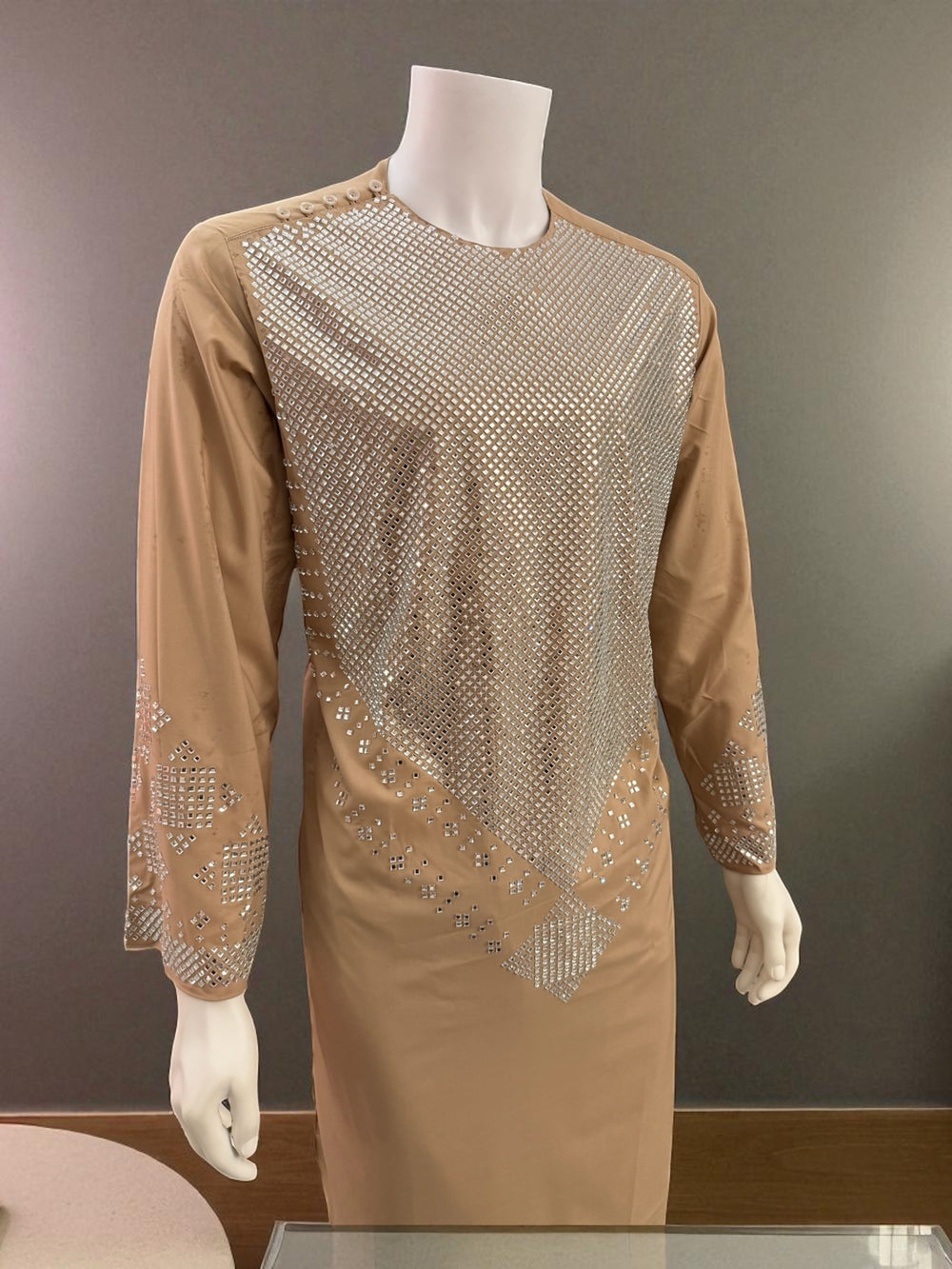 Caramel Brown Parahan Tunban Set