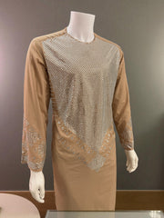 Caramel Brown Parahan Tunban Set