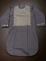 6-Year-Old Boys Charcoal Gray Parahan Tumban