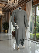 Large Qasimi Design Afghan Kameese Shelwar Parahan Tunban