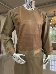 Medium Men’s Afghan Parahan Tunban – Premium Embroidered Wear
