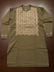 Boys Olive Green Parahan Tumban