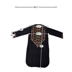 Small Mens Afghan Parahan Tunban Set – Caramel Brown Premium Embroidered Traditional Outfit with Matching Chadder/patto