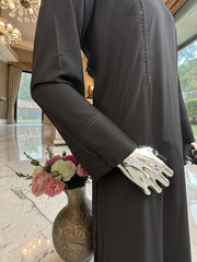 Large Qasimi Design Black Parahan Tunban for Men – Traditional Afghan Outfit with Modern Style