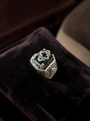 Luqmaan Jewelry Black Stone Turkish Style Ring