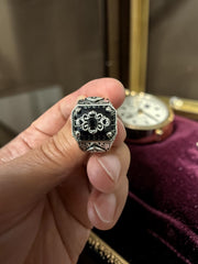 Luqmaan Jewelry Black Stone Turkish Style Ring