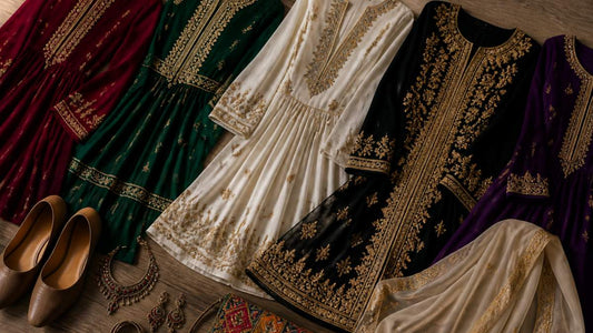 Elegant Afghan Style Party Outfits: 7 Standout Looks
