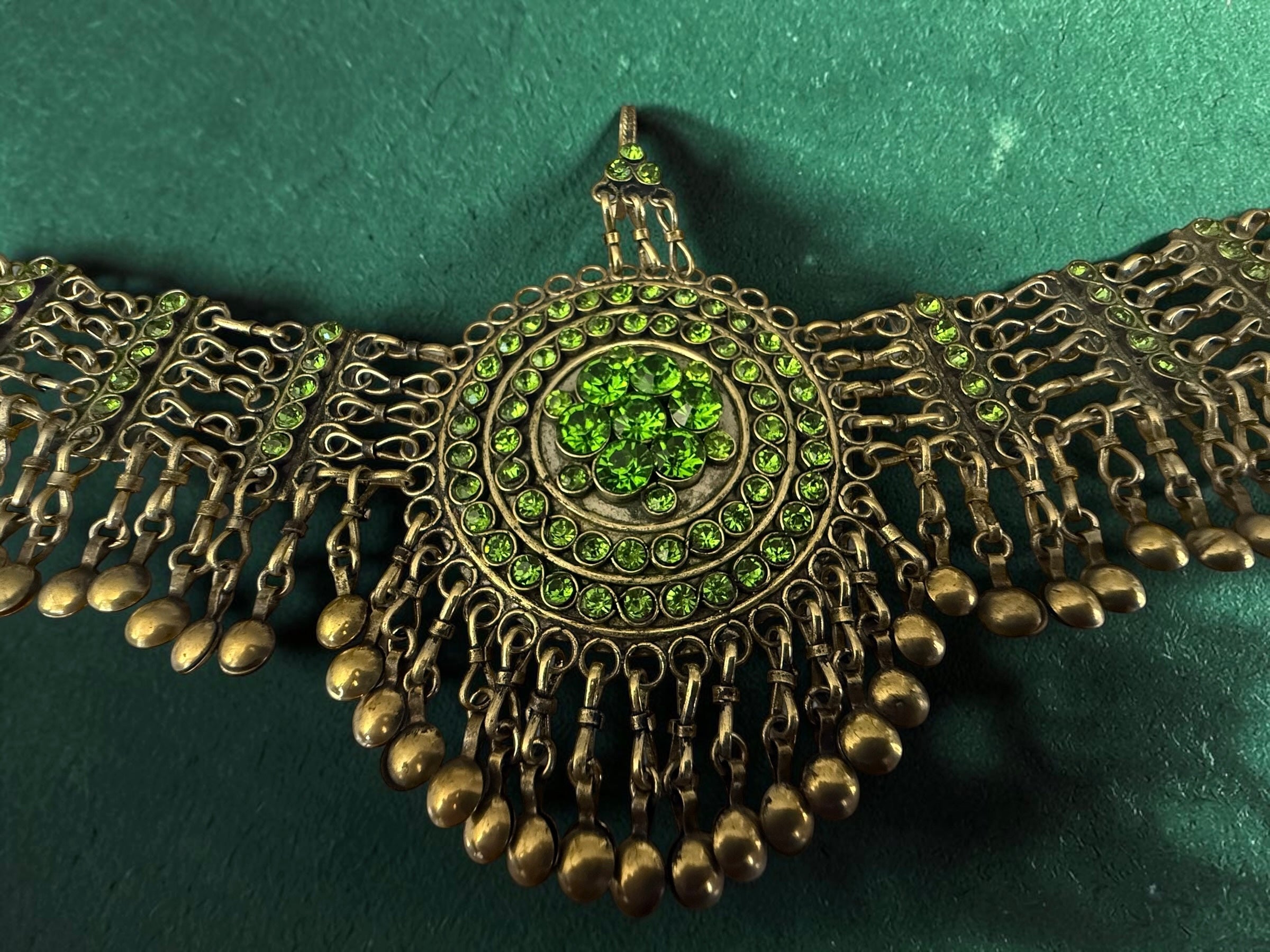 Afghan Tribal Headpiece for Women | Vintage Boho Kuchi Forehead Jewelry