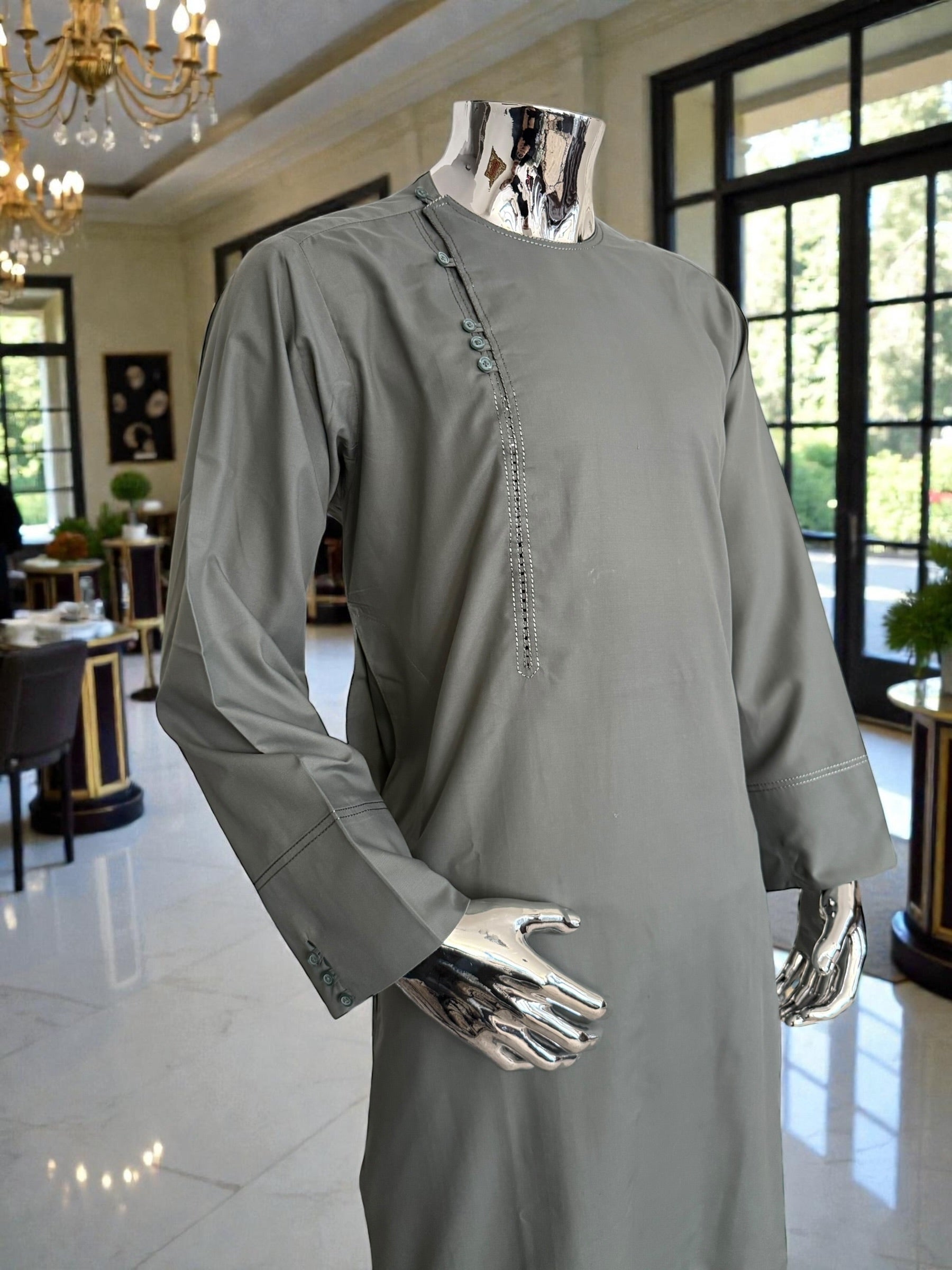 Large Qasimi Design Afghan Kameese Shelwar Parahan Tunban