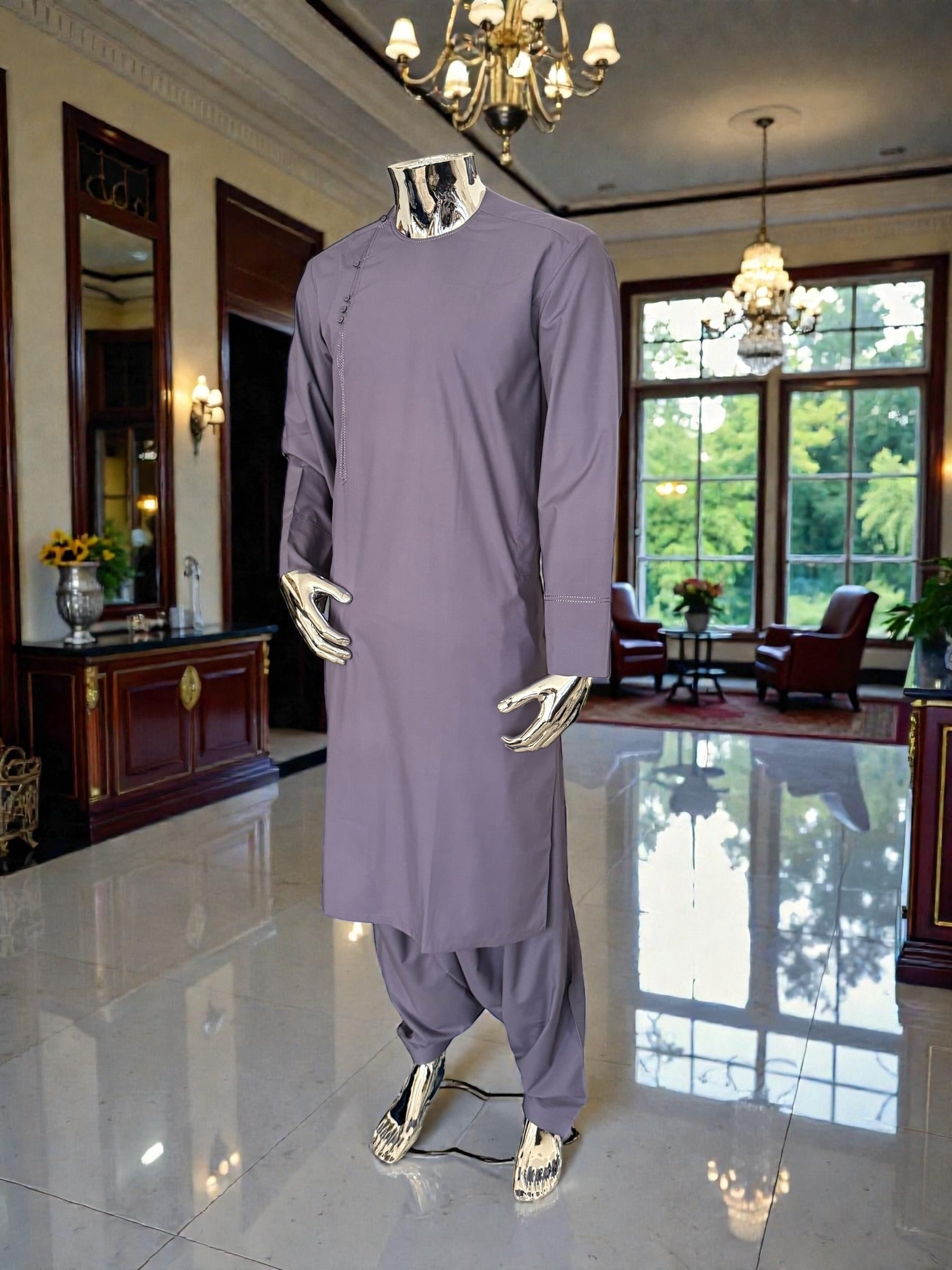 Medium Afghan Parahan Tunban Traditional Men Wear – Qasimi Design