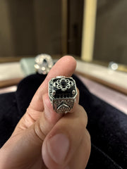 Luqmaan Jewelry Black Stone Turkish Style Ring