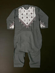6-Year-Old Boys Gray Parahan Tumban