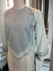 Afghan Traditional Parahan Tunban Kameese Shalwar Embroidered XS–S