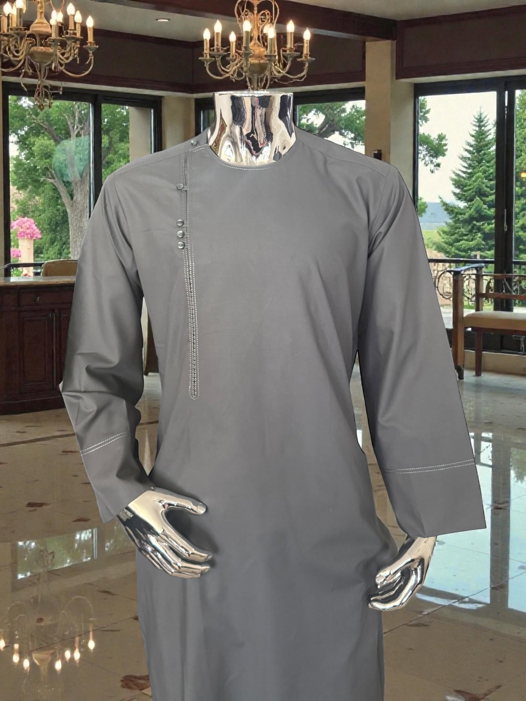 Large Afghan Parahan Tunban for Men Qasimi Design