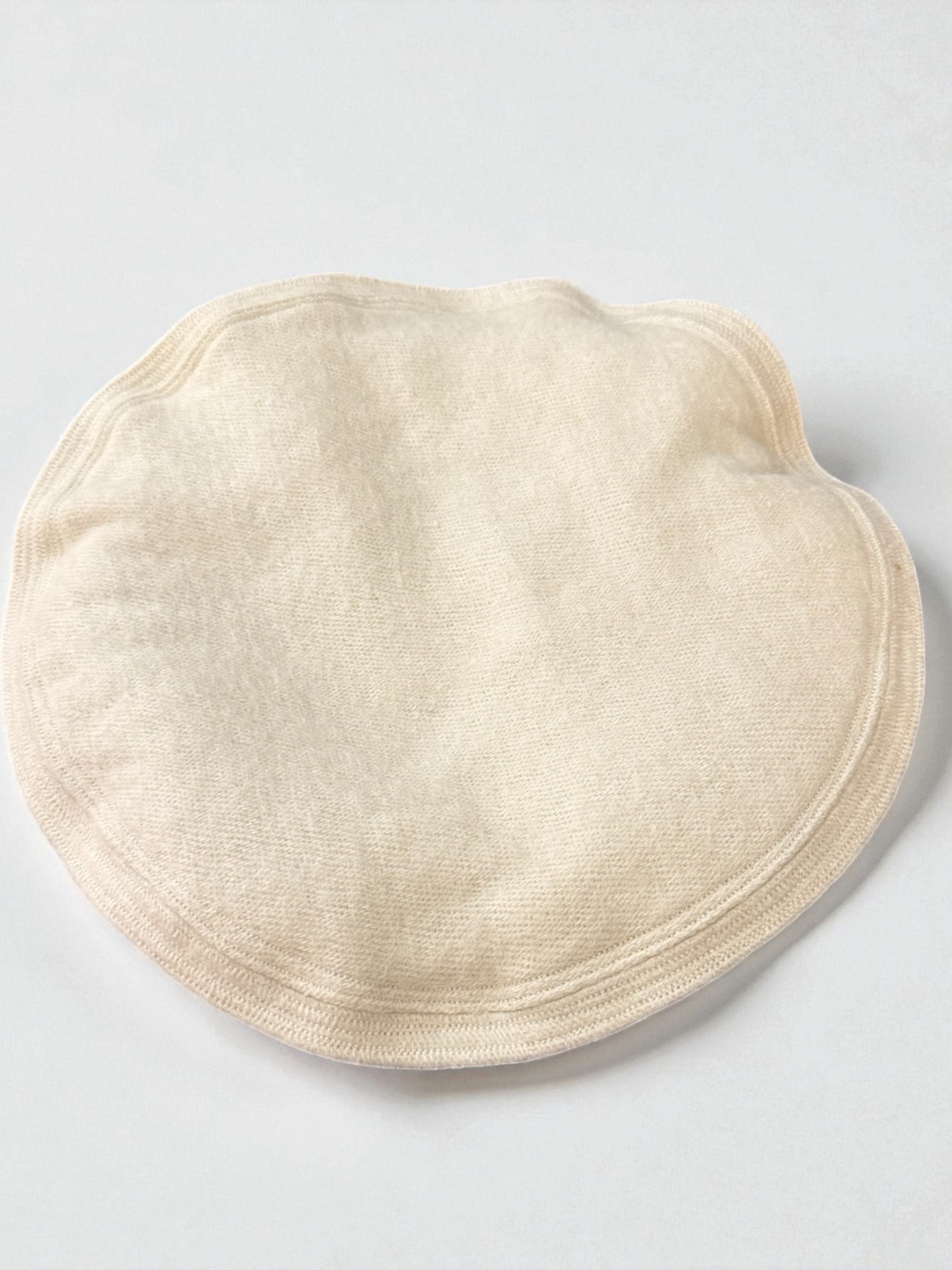 Pakol Afghan Wool Hat – Traditional Soft Wool Cap | Natural Cream
