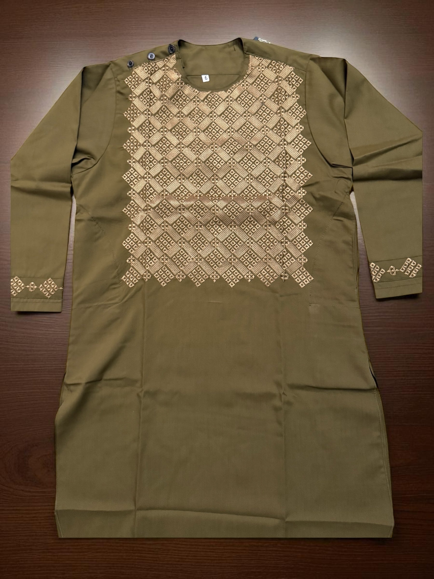 Boys Olive Green Parahan Tumban