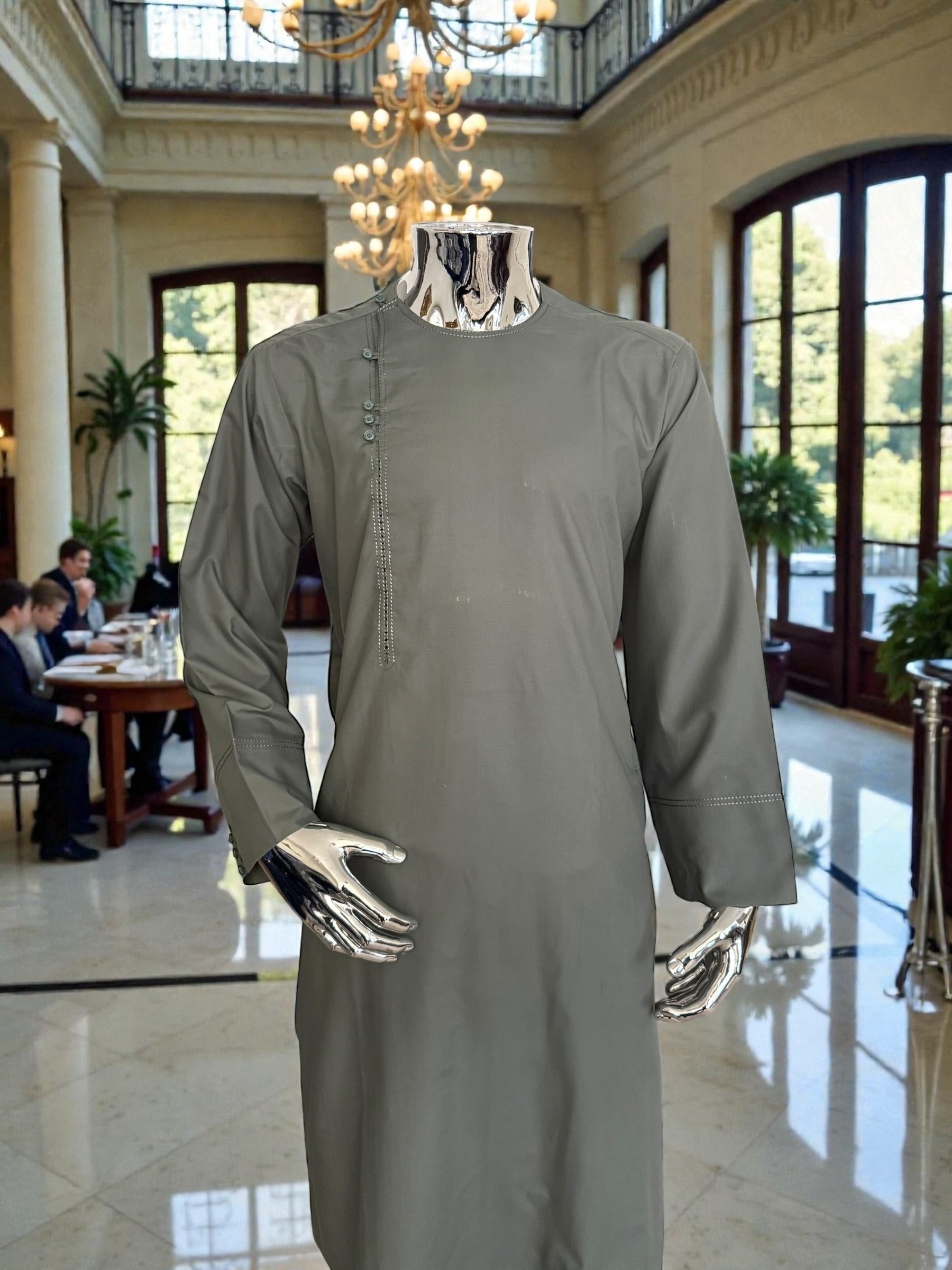 Large Qasimi Design Afghan Kameese Shelwar Parahan Tunban