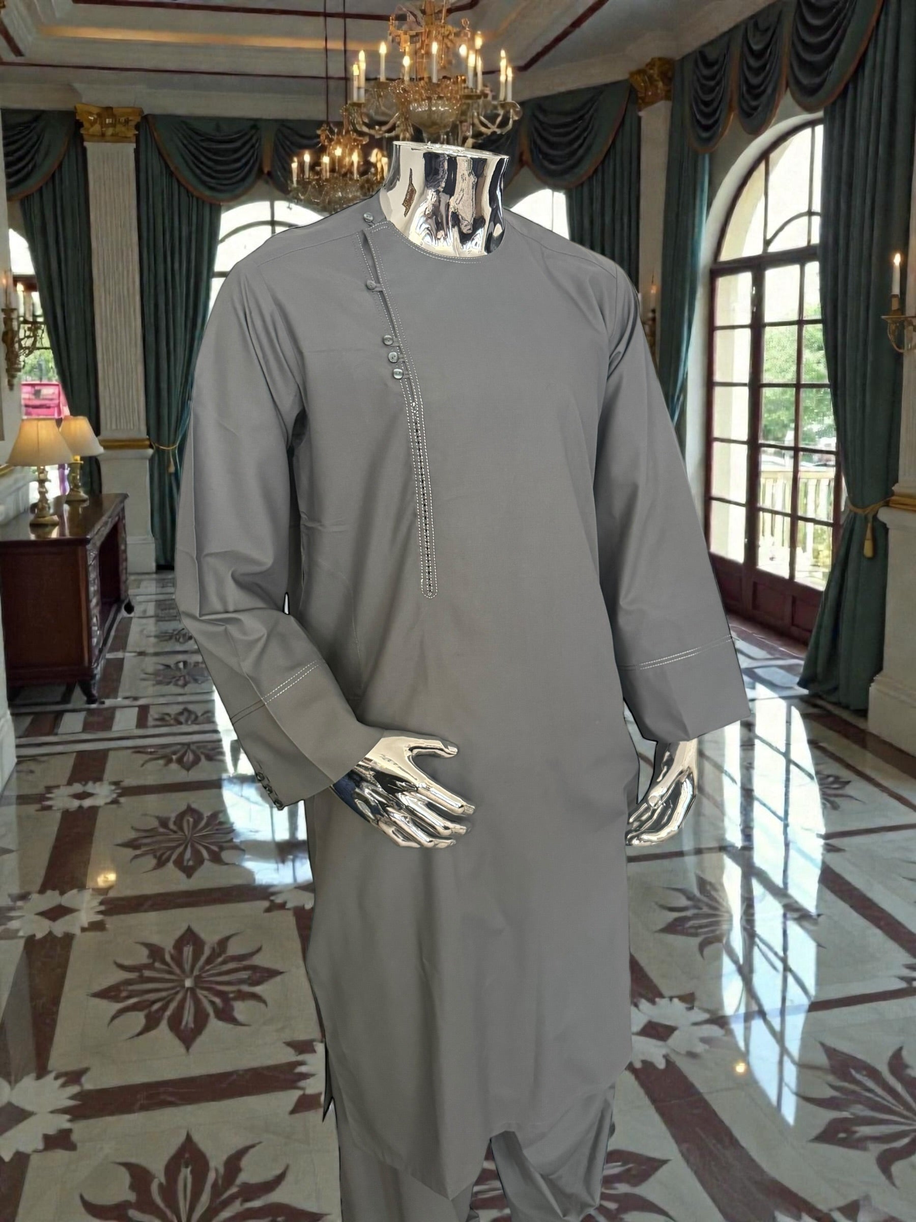 Large Afghan Parahan Tunban for Men Qasimi Design